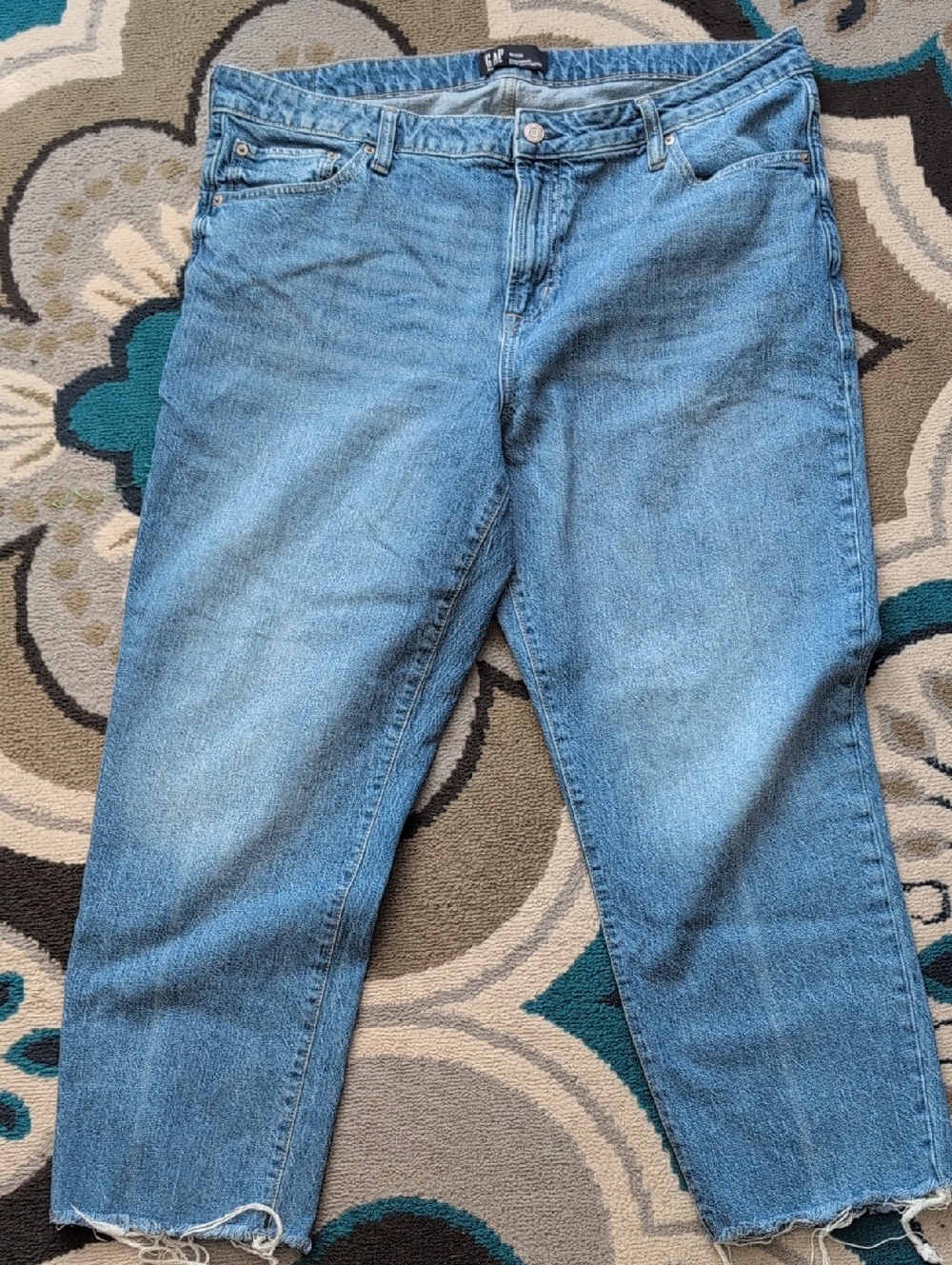 GAP Women's Light Blue Boyfriend Jeans